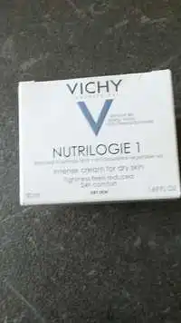 VICHY - Nutrilogie 1 - Intense cream for dry skin