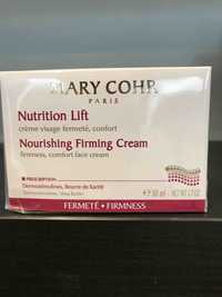 MARY COHR - Nutrition lift - Crème visage fermeté confort