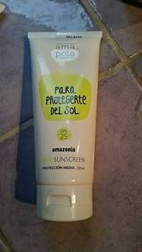 AMAPOLA BIOCOSMETICS - Para protegerte del sol - Amazonia bio sunscreen