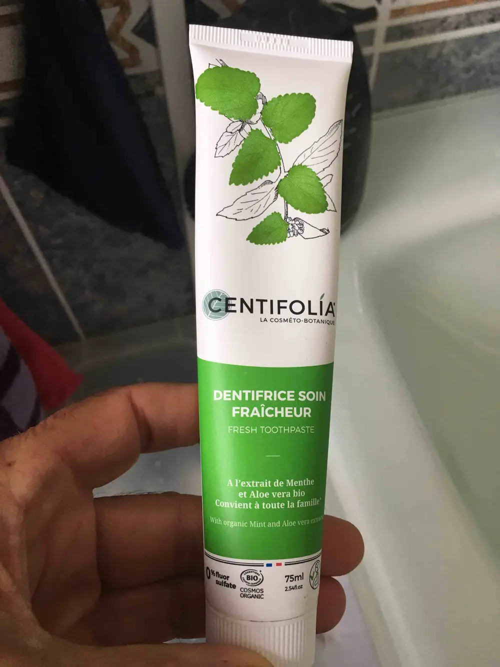 CENTIFOLIA - Dentifrice soin fraîcheur