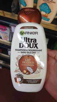 GARNIER - Ultra doux - Shampooing nourrissant lait de coco & macadamia