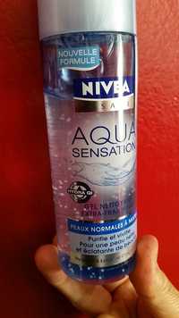 NIVEA - Aqua sensation - Gel nettoyant extra-fraîcheur