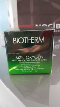 BIOTHERM - Skin oxygen - Restoring overnight care