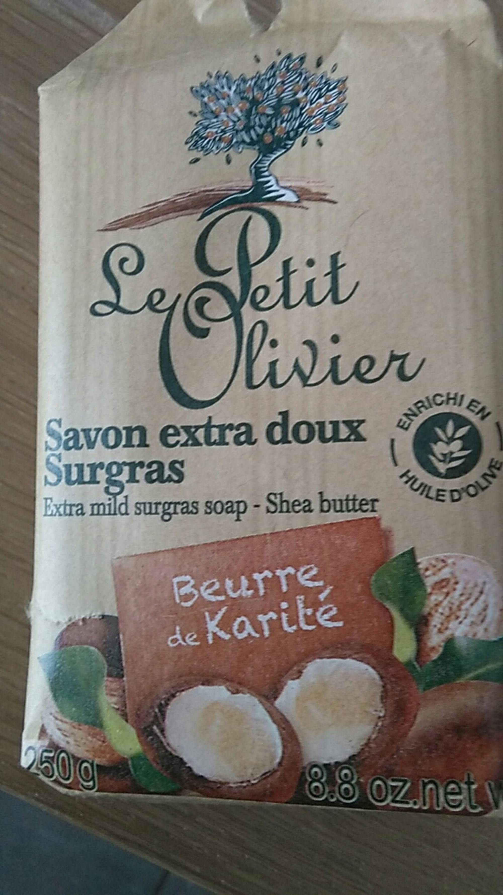LE PETIT OLIVIER - Savon extra doux surgras - Beurre de Karité