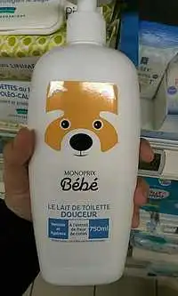 MONOPRIX - Bébé - Le lait de toilette douceur 