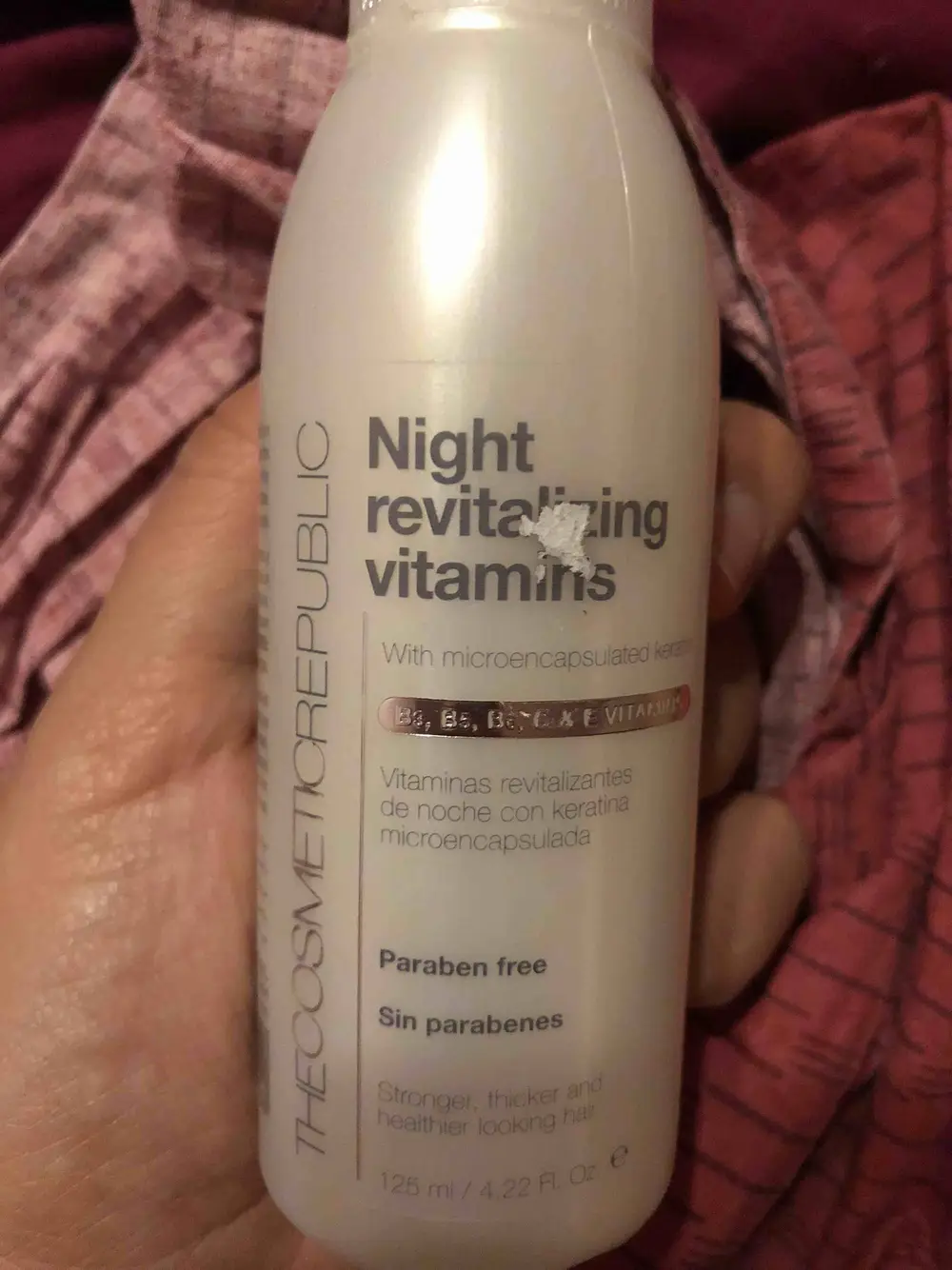 THE COSMETIC REPUBLIC - Night revitalizing vitamins