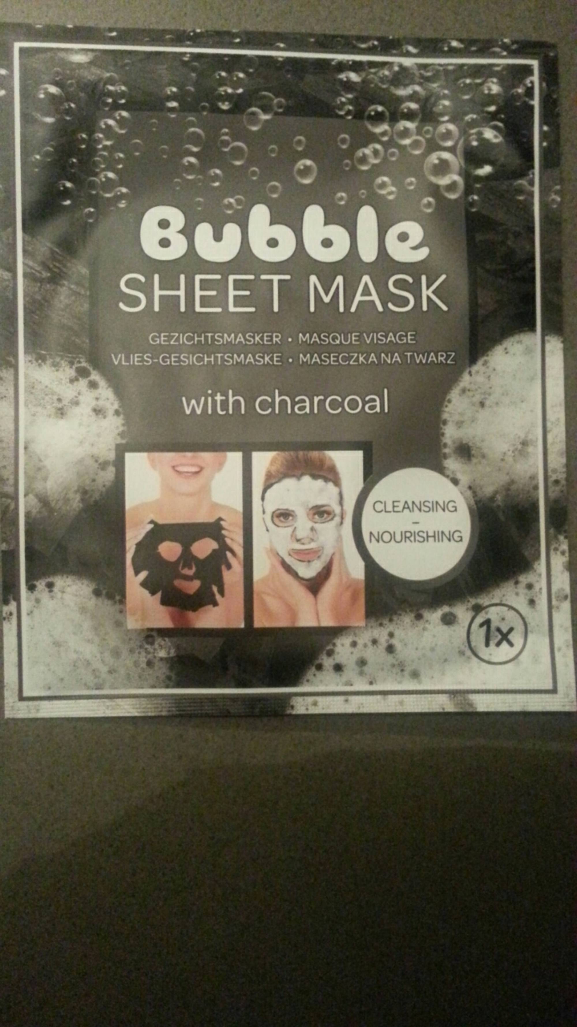 BUBBLE - Sheet mask - Masque visage