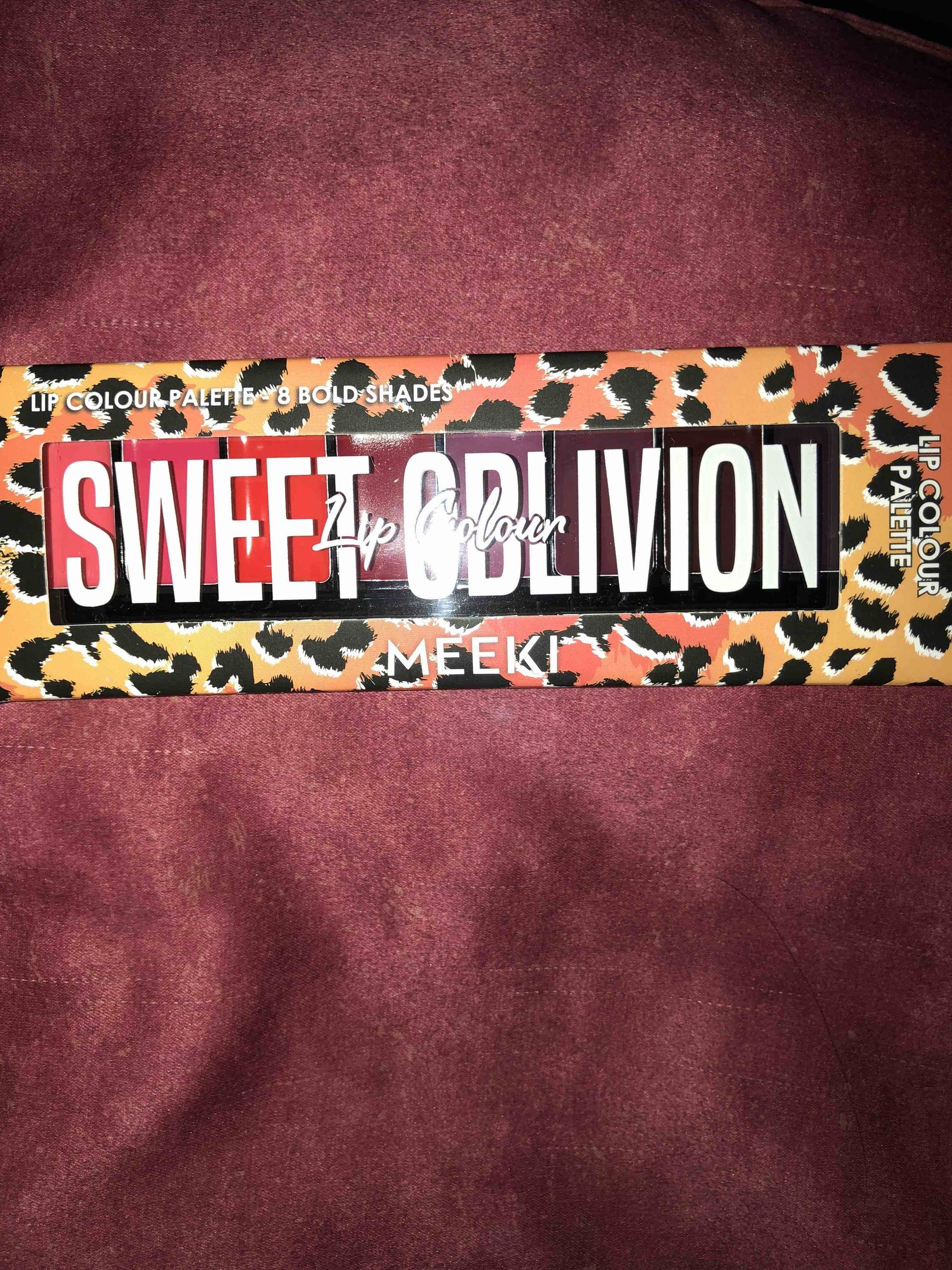 MEEKI - Sweet oblivion - Palette de rouge à lèvres