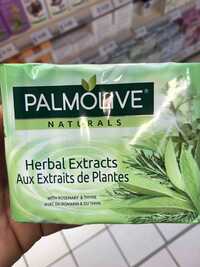 PALMOLIVE - Herbal extracts aux extraits de plantes