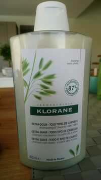 KLORANE - Extra doux - Shampooing à l'avoine