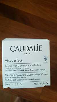 CAUDALIE - Vinoperfect - Crème nuit glycolique anti-tâches