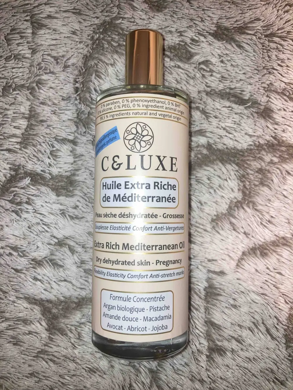 C&LUXE - Huile extra riche de Méditerranée