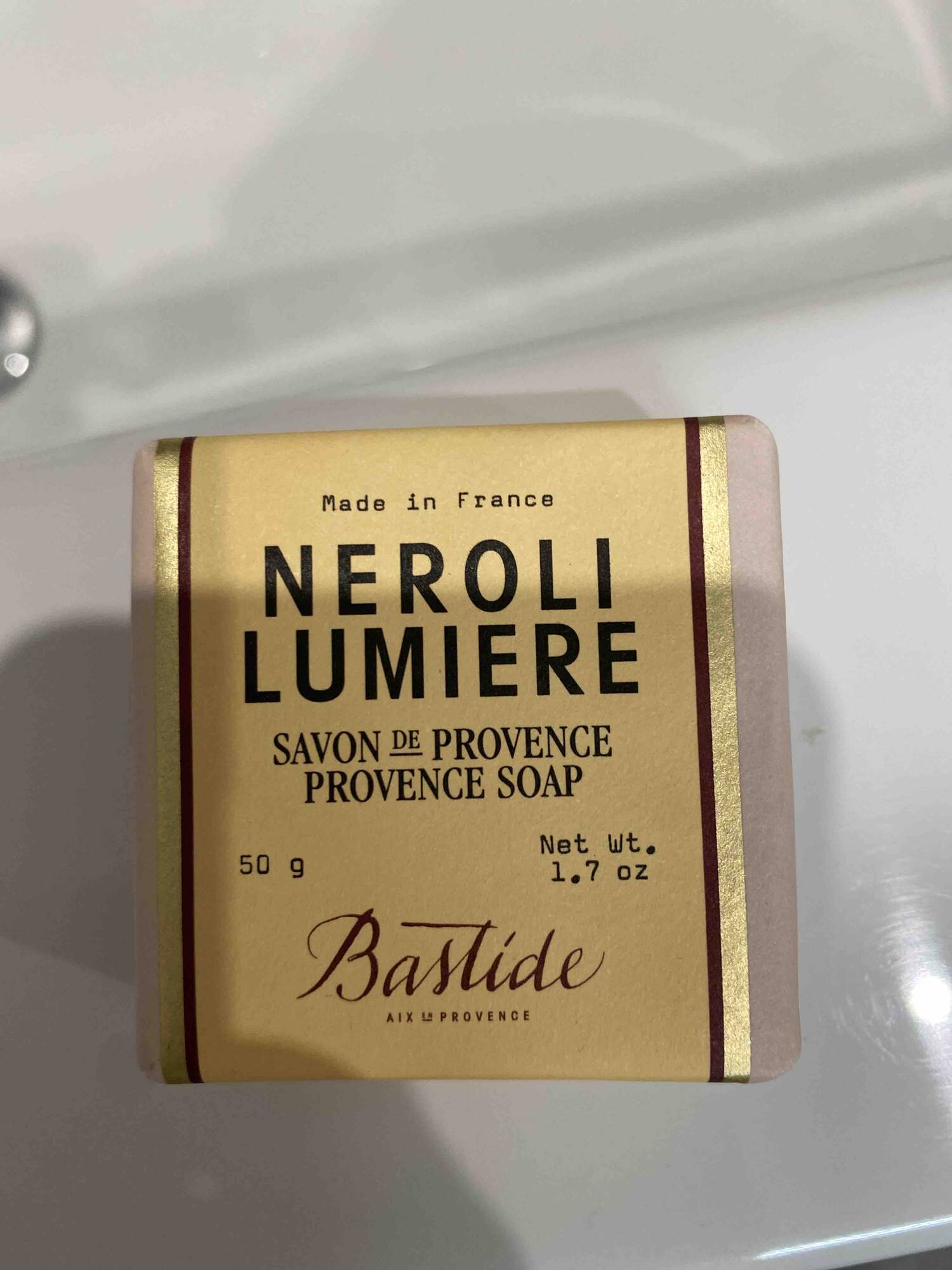 BASTIDE - Neroli lumière - Savon de Provence