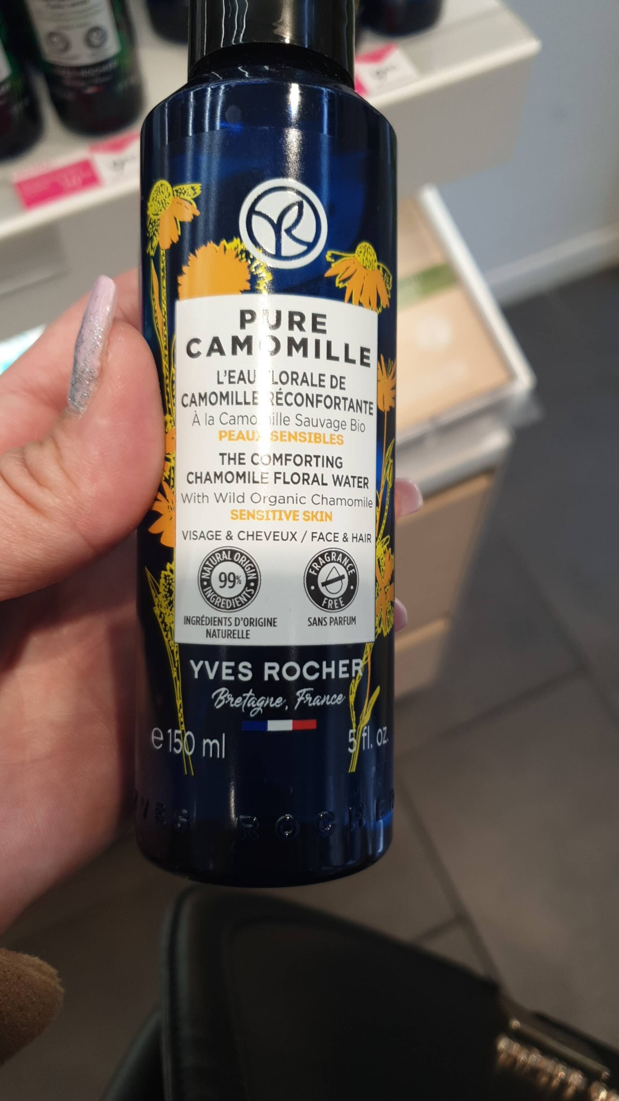 YVES ROCHER - Pure Camomille - L'eau florale de Camomille réconfortante