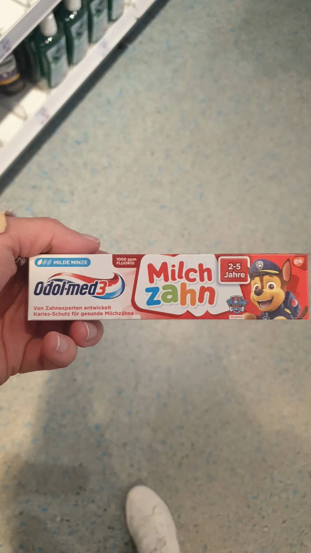 ODOL-MED3 - Paw patrol - Milch zahn 2-5 jahre