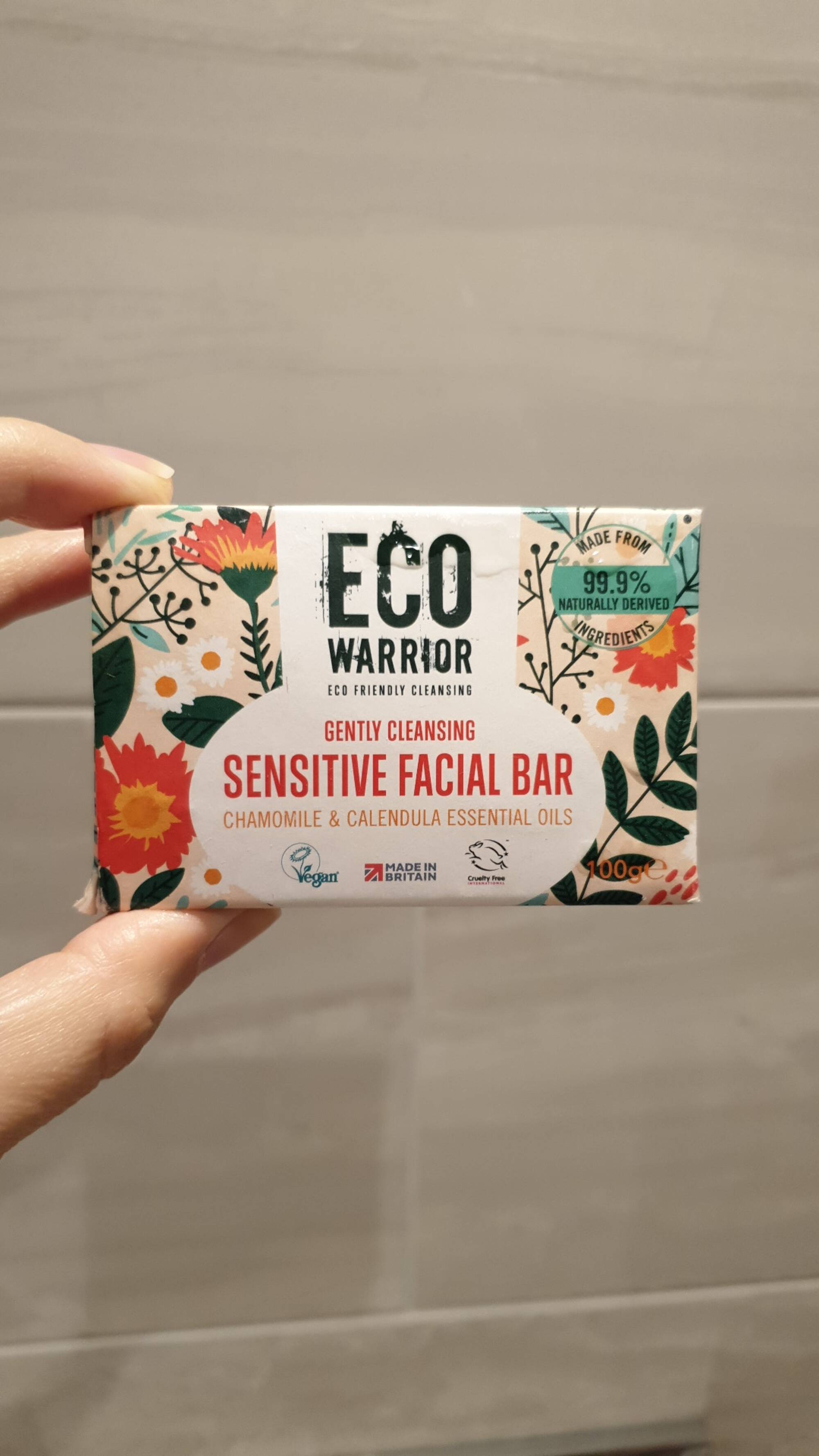 ECO WARRIOR - Gently cleansing - Sensitive facial bar