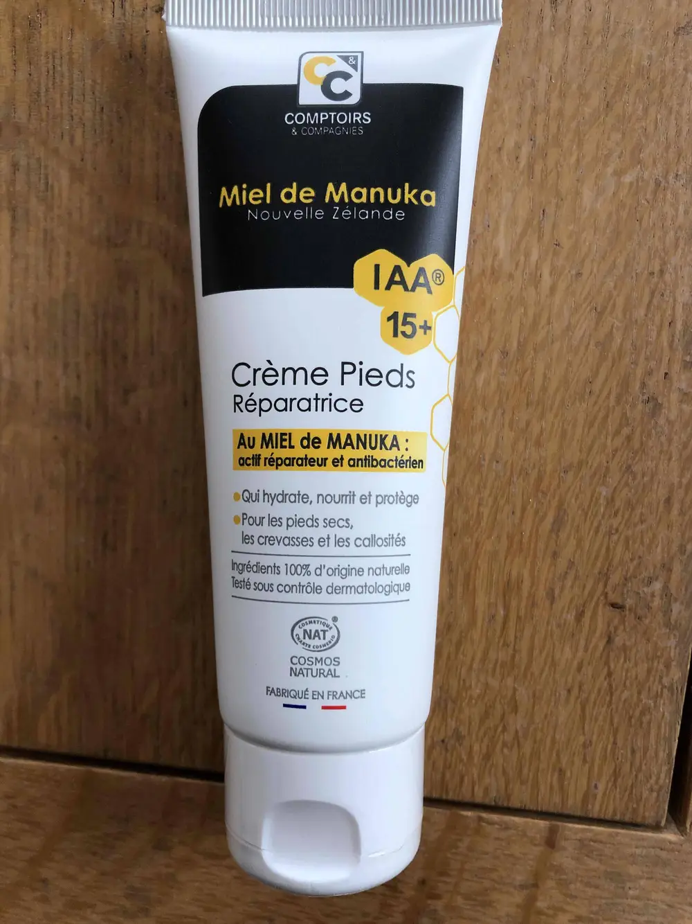 COMPTOIR & COMPAGNIE - Miel de Manuka - Crème pieds réparatrice