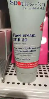 SPOTLES SKIN - Crème visage 30