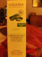 LOGONA - Aloe vera bio - Crème de nuit nourrissante 