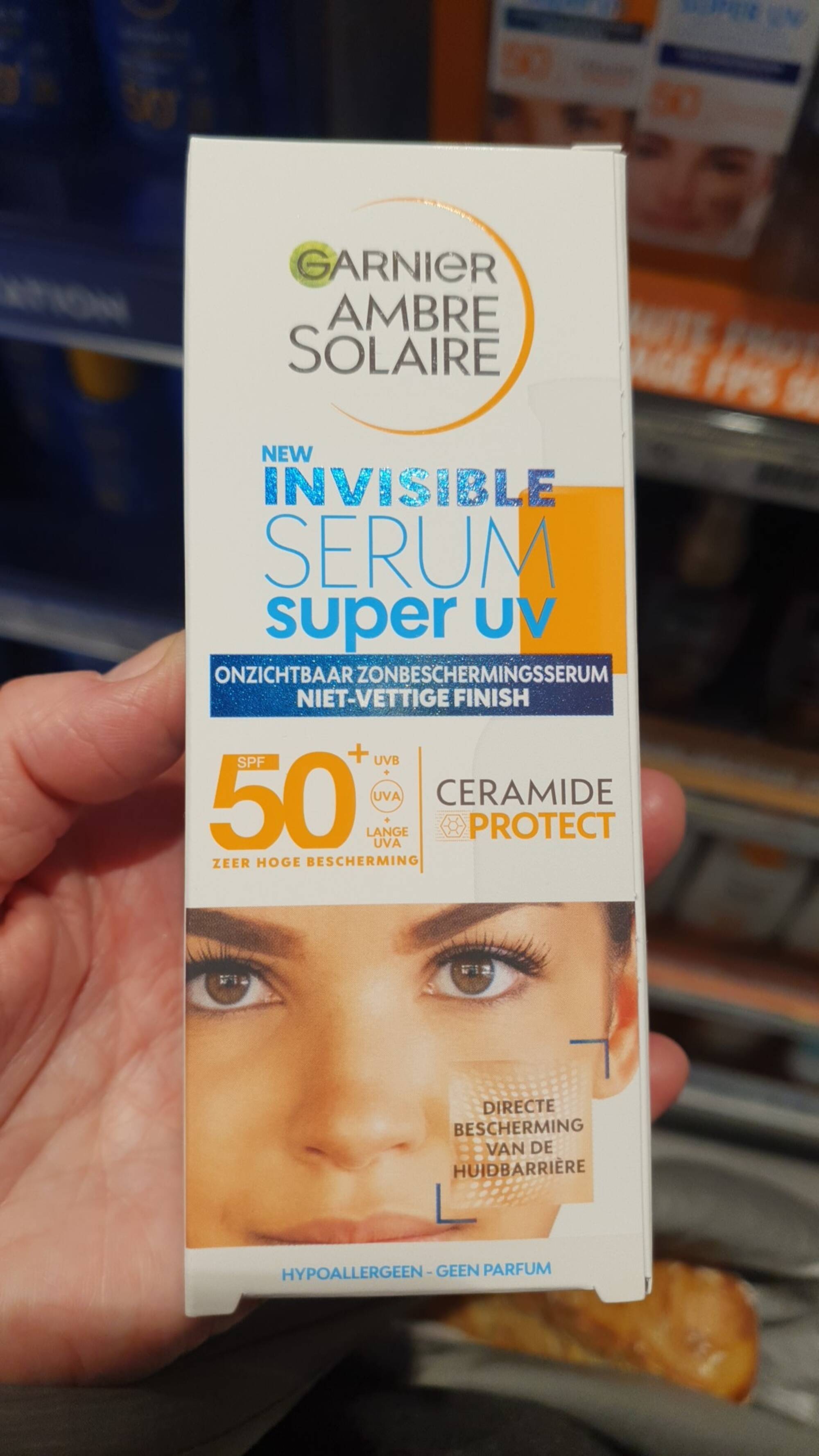 GARNIER - Ambre solaire - Invisible serum super UV SPF 50+