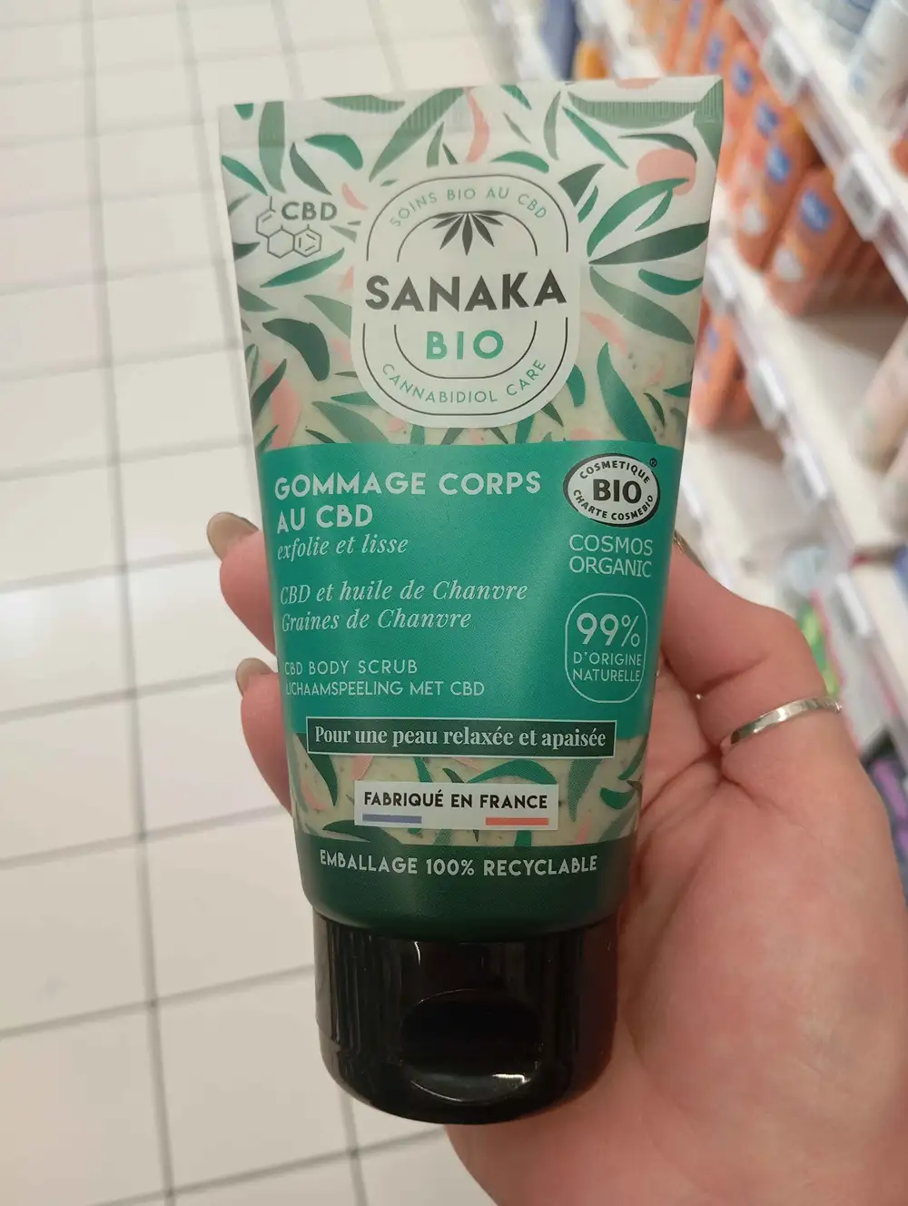 SANAKA - Gommage corps au cbd