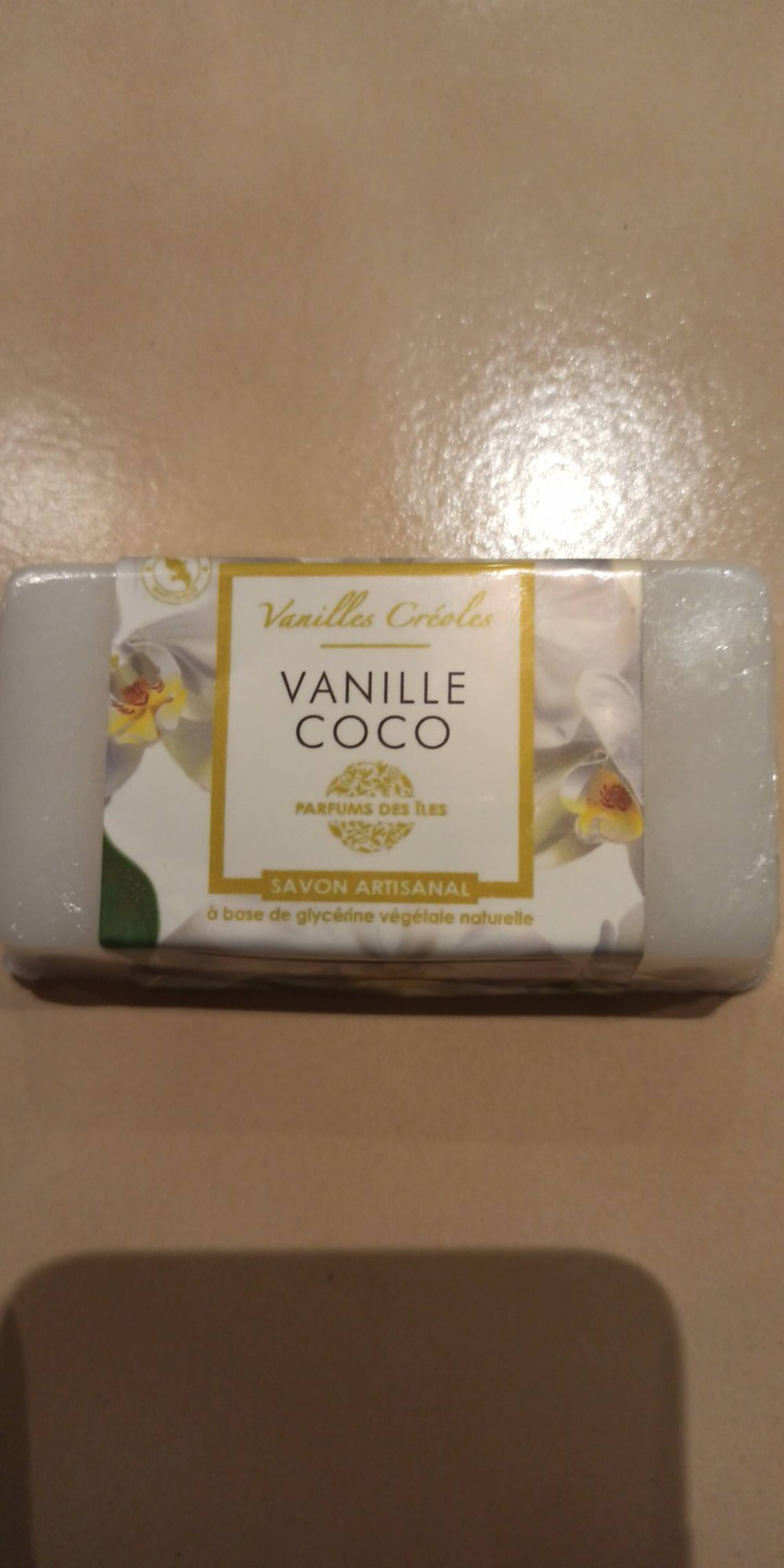 PARFUMS DES ÎLES - Savon vanille coco