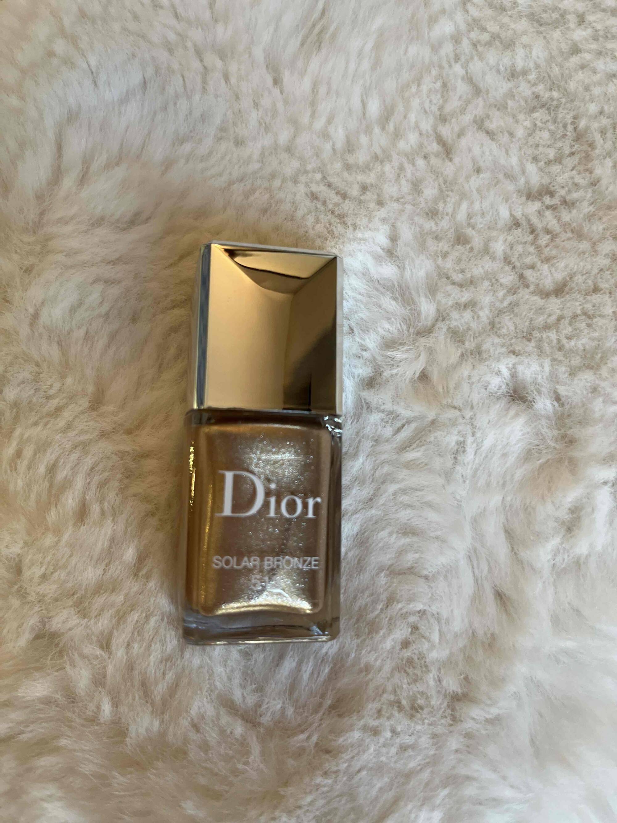 DIOR - Solar bronze 513 - Dior vernis effet gel