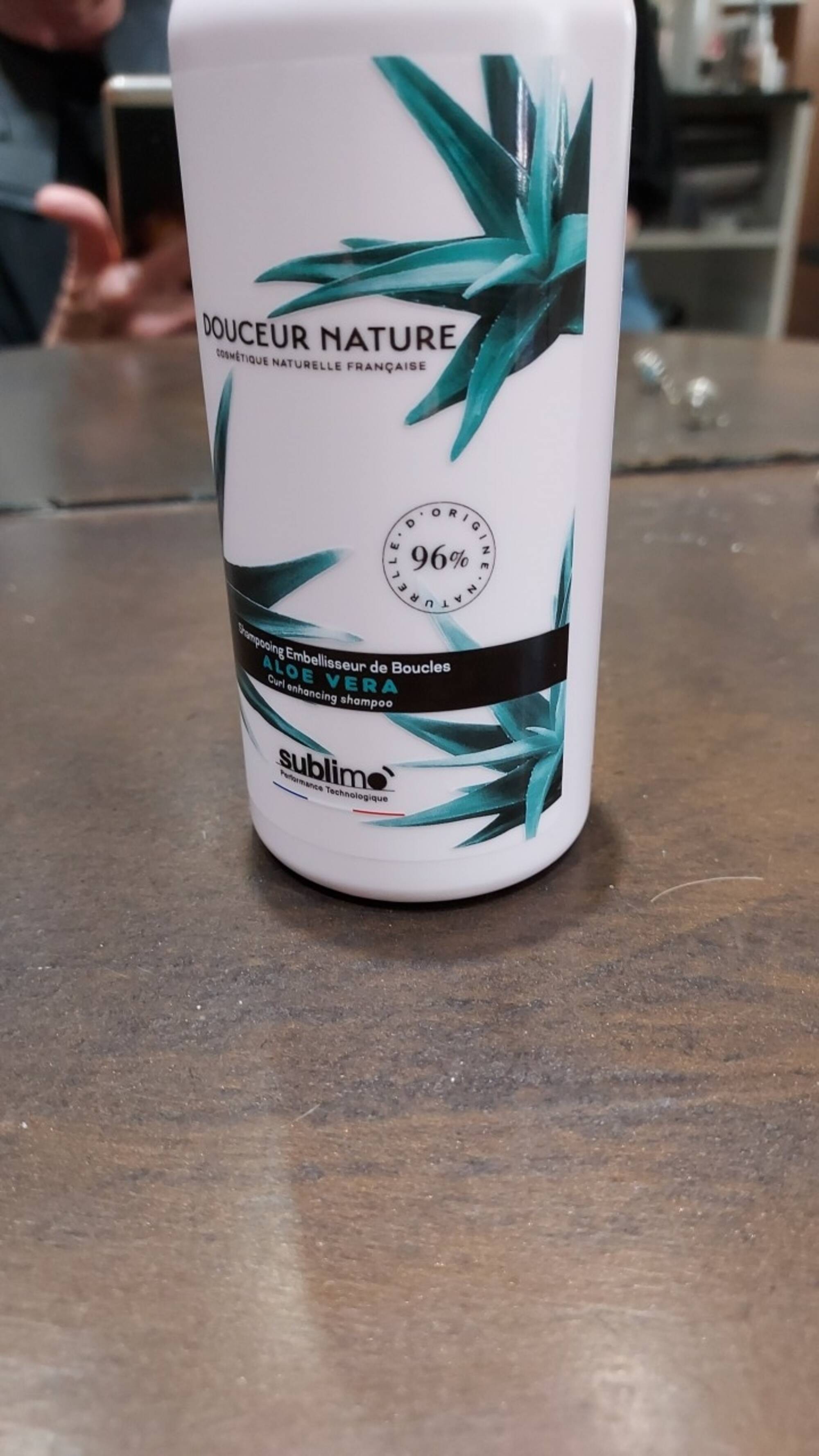 SUBLIMO - Douceur nature - Shampooing embellisseur de boucles aloe vera