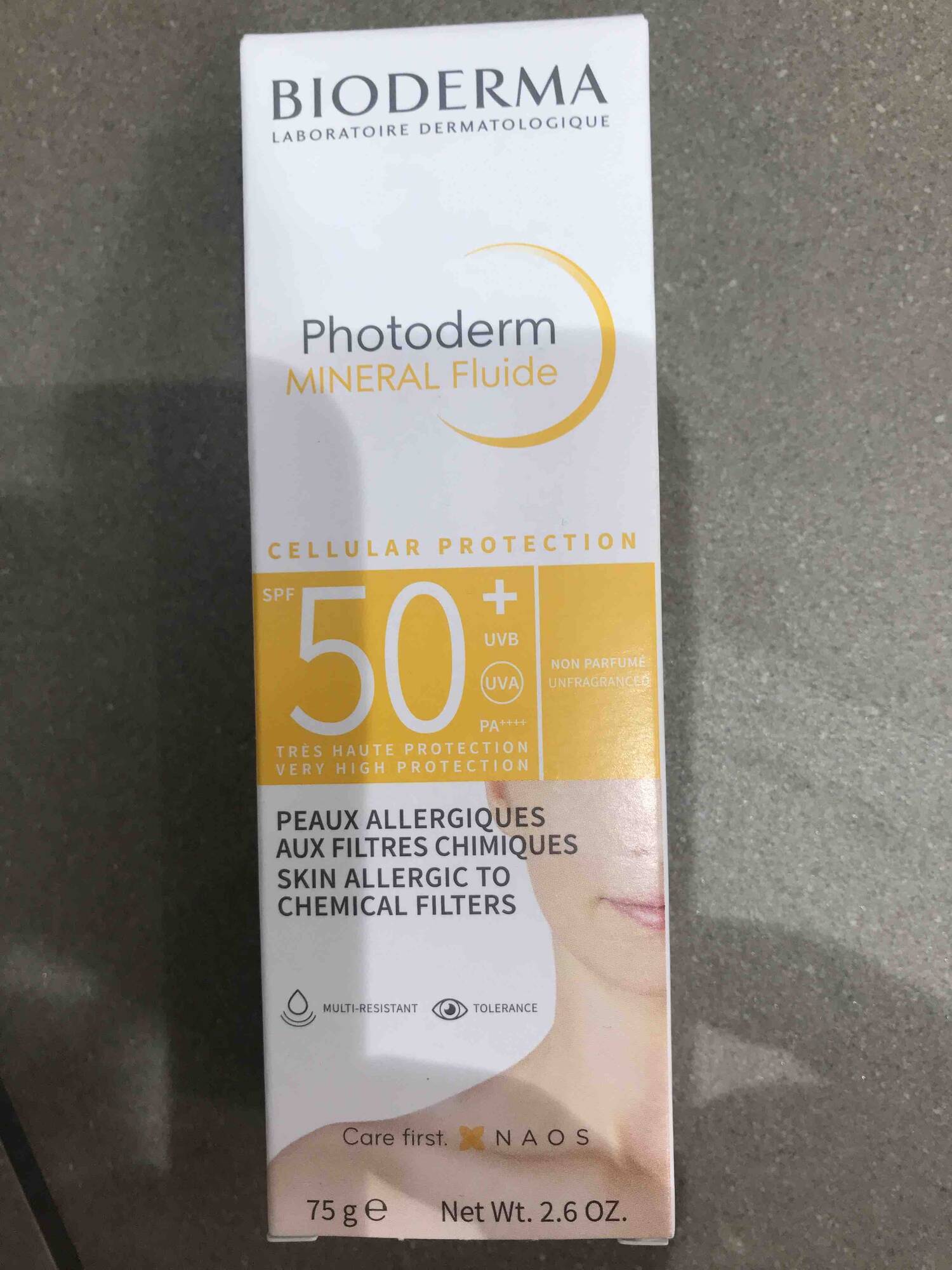 BIODERMA - Photoderm mineral fluide - Cellular protection SPF 50+
