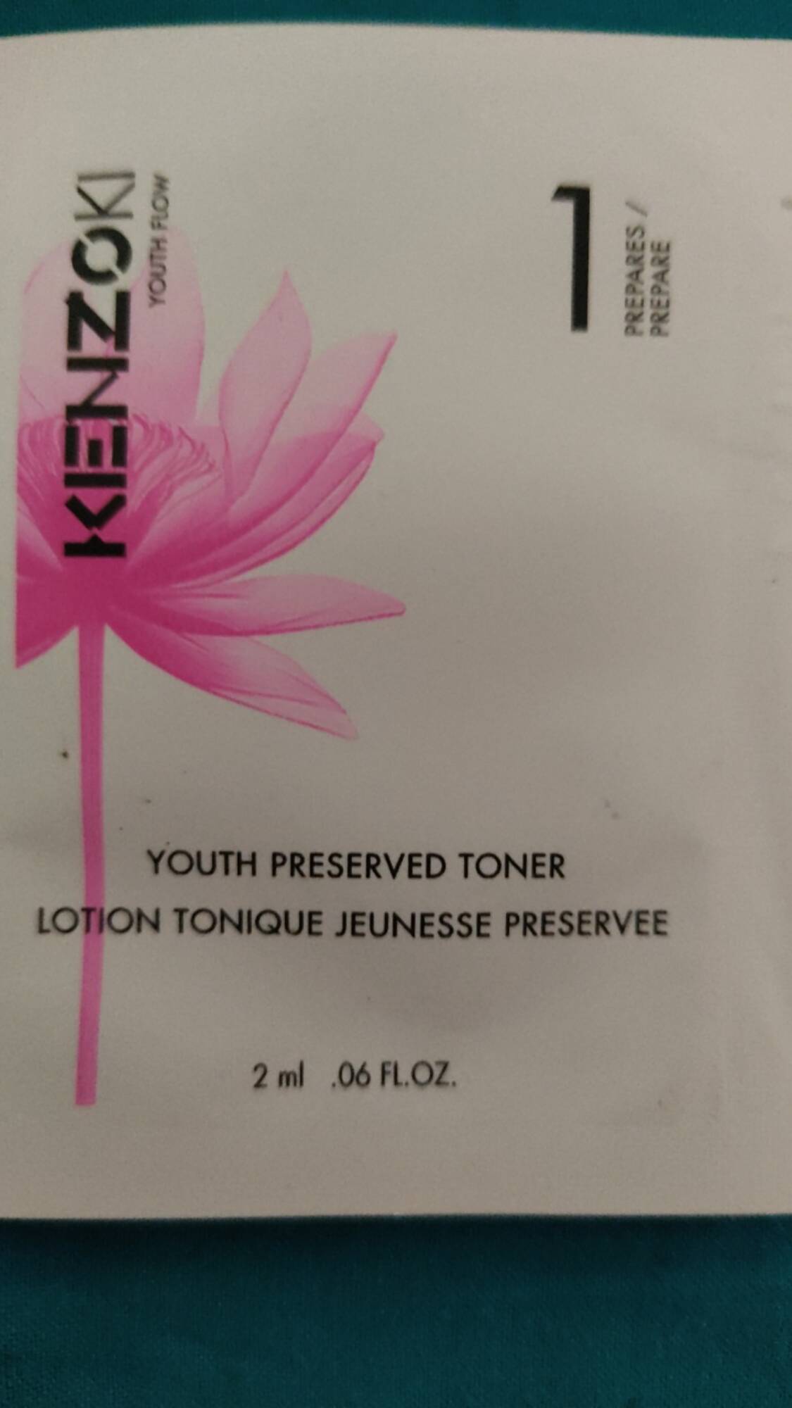 KENZO - Kenzoki youth flow - Lotion tonique jeunesse préservée 