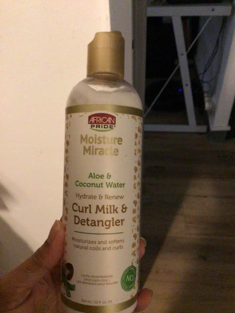 AFRICAN PRIDE - Moisture miracle - Curl milk & detangler aloe coconut water
