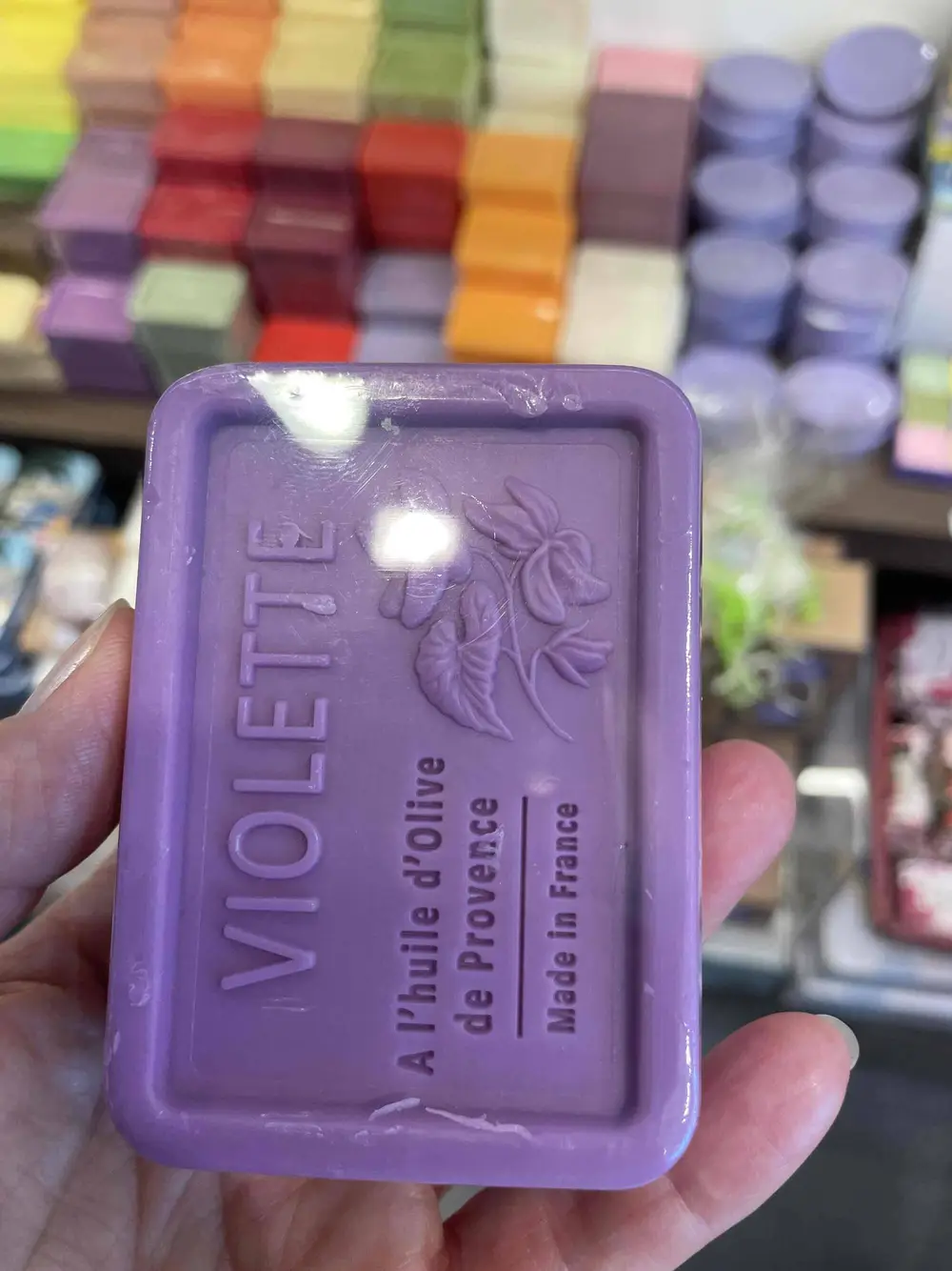 ESPRIT PROVENCE - Violette - Savon à l'huile d'olive de Provence