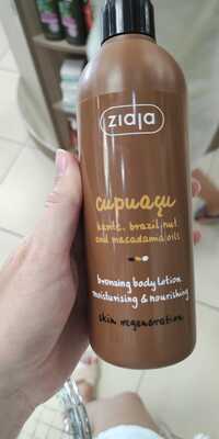 ZIAJA - Cupuaçu - Brozing body lotion 
