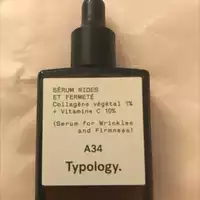 TYPOLOGY - A34 - Sérum rides et fermeté 