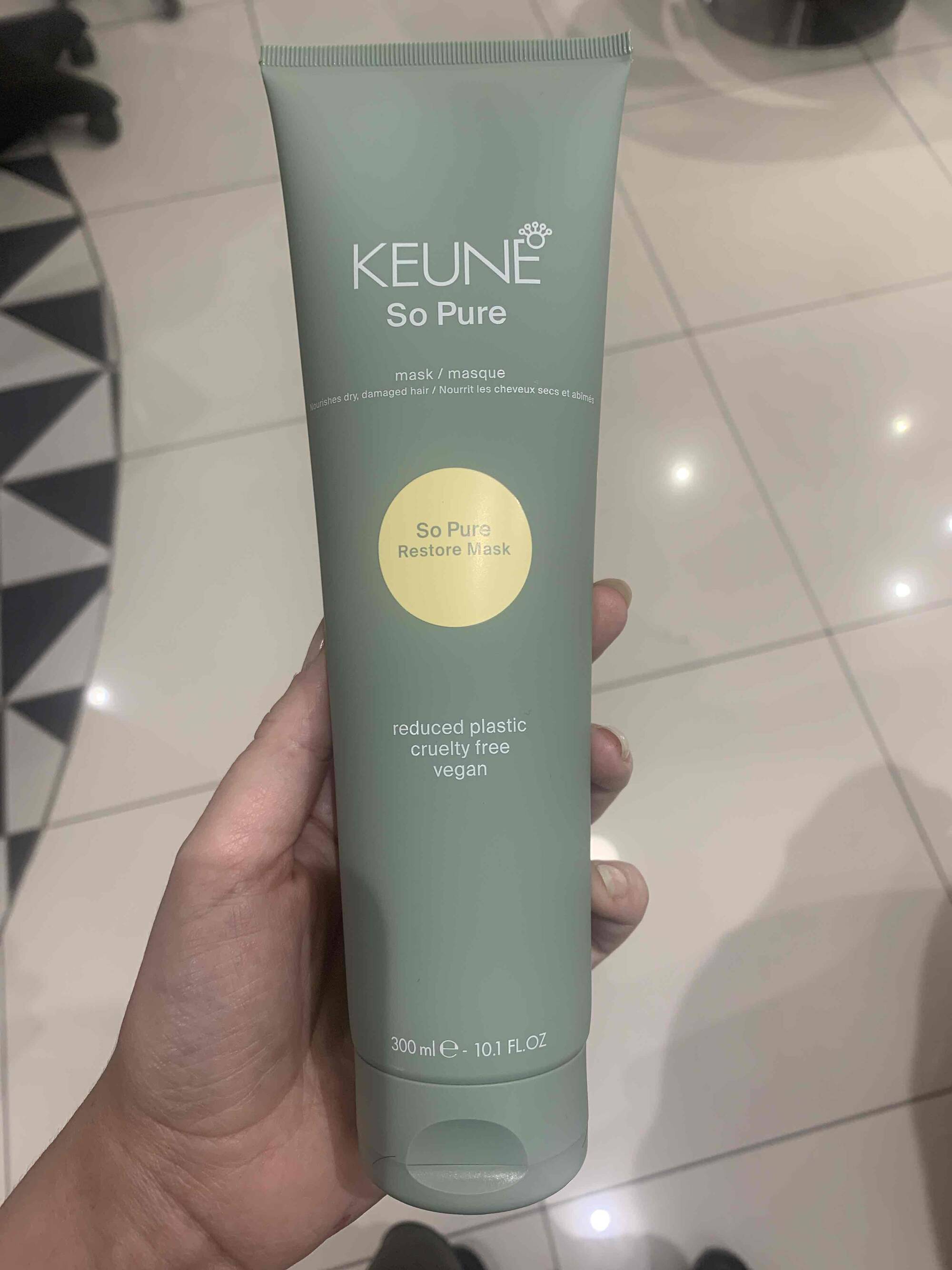 KEUNE - So pure restore mask
