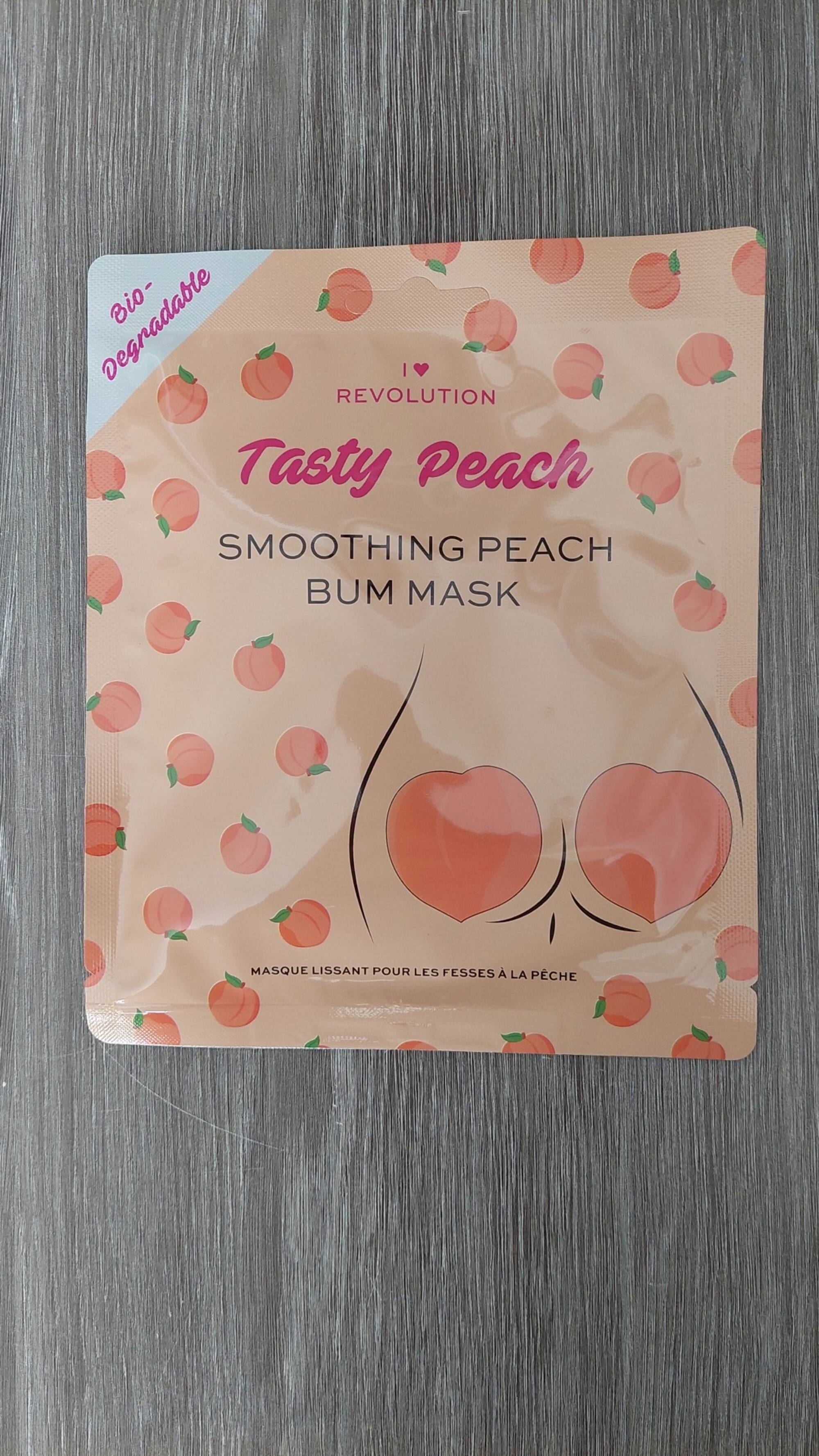 TASTY PEACH - I love revolution - Bum mask