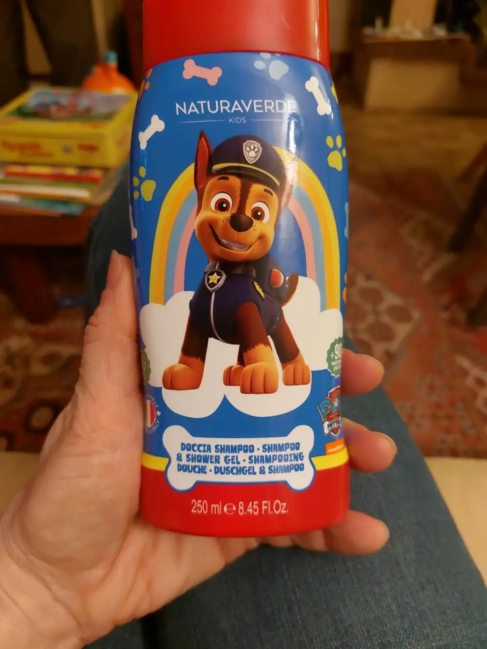 NATURAVERDE - Paw Patrol - Shampooing douche kids