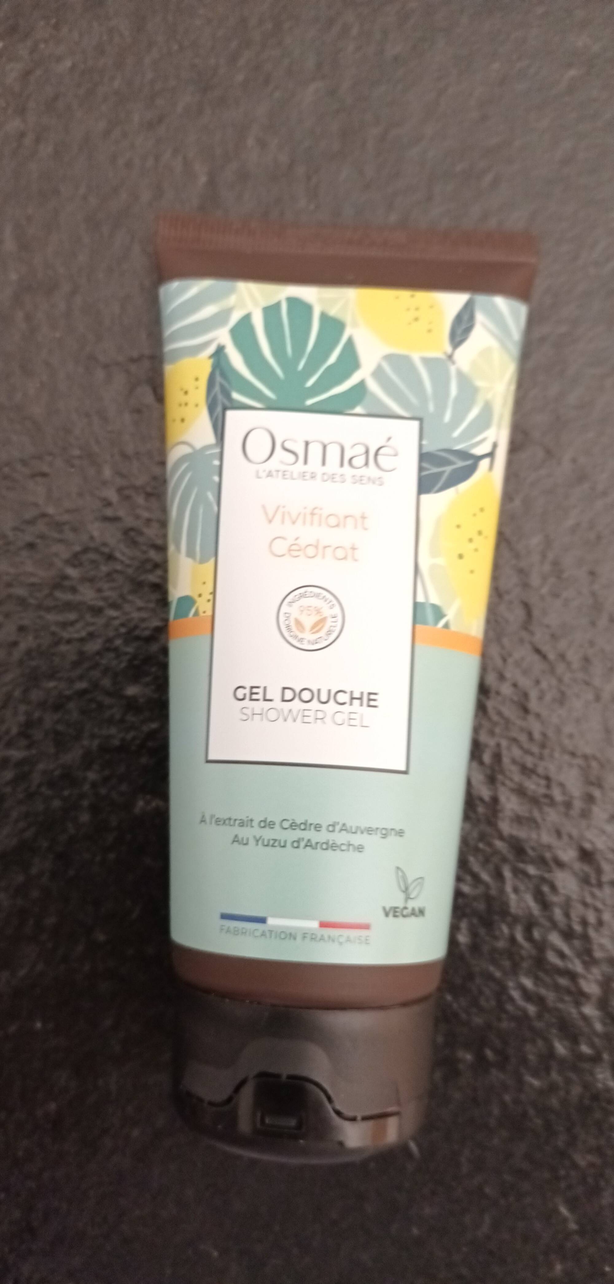 OSMAE - Vivifiant cédrat - Gel douche