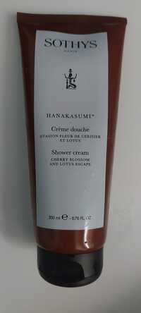 SOTHYS - Hanakasumi - Crème douche évasion fleur de cerisier et lotus