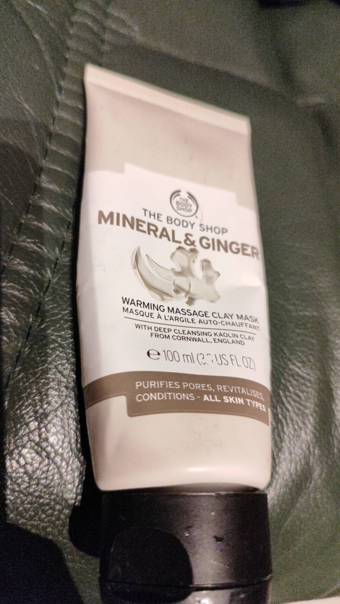THE BODY SHOP - Mineral & ginger - Masque à l'argile auto-chauffant