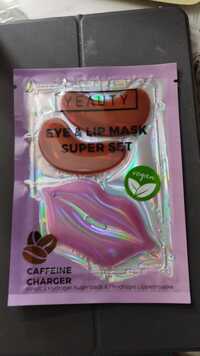 YEAUTY - Caffeine charger - Eye & lip mask super set 