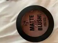 W7 - Matte le blush! 