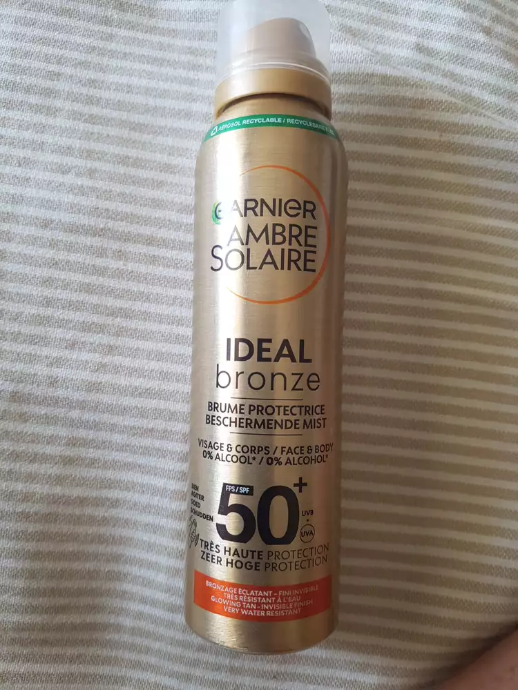 GARNIER - Ambre solaire idéal bronze - Brume protectrice SPF50+
