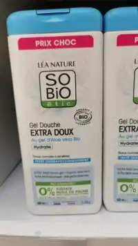 SO'BIO ÉTIC - Gel douche extra doux au gel d'aloe vera bio