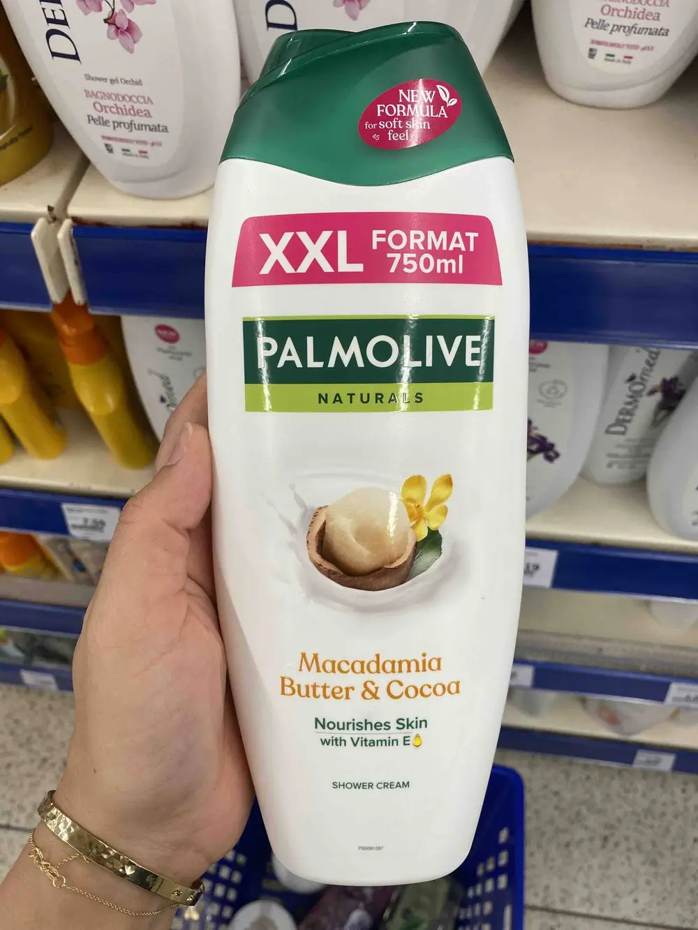 PALMOLIVE - Macadamia butter & cocoa - Shower cream