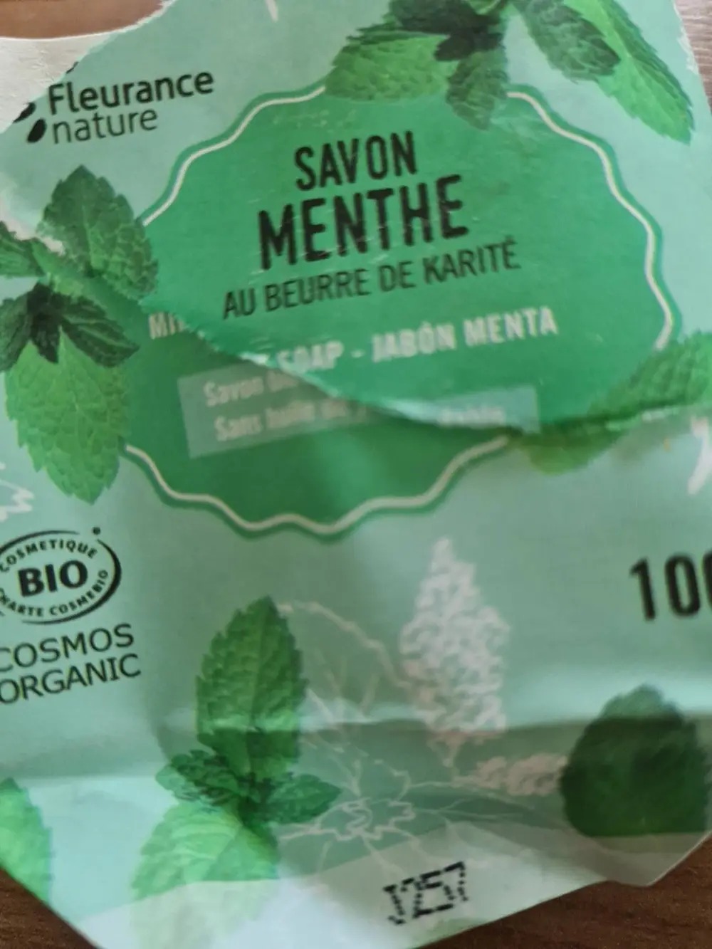 FLEURANCE NATURE - Savon menthe au beurre de karité