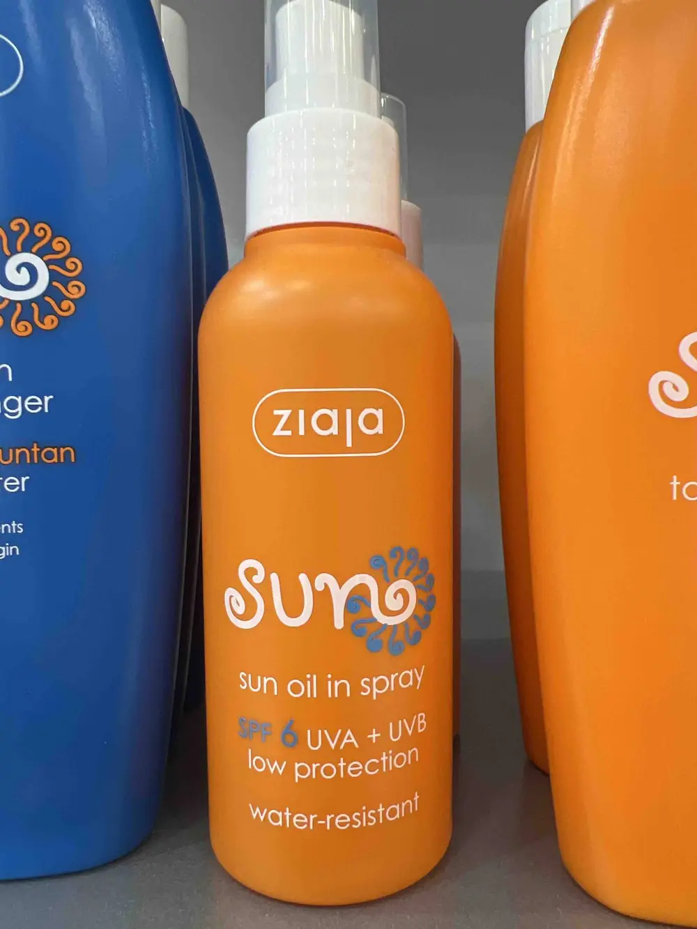 ZIAJA - Sun oil in spray SPF 6 UVA + UVB