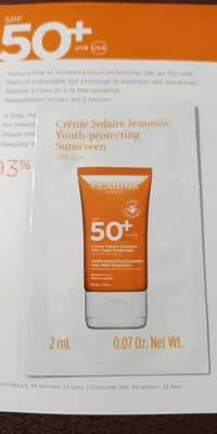 CLARINS - Crème solaire jeunesse SPF 50+