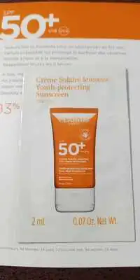 CLARINS - Crème solaire jeunesse SPF 50+