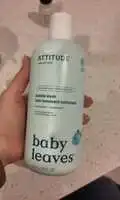 ATTITUDE - Baby leaves - Bain moussant nettoyant 